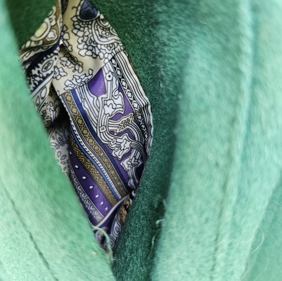 Anthropologie Elevenses Parker Peacoat - US Size 2 - Green - Picture 13 of 14